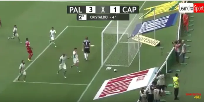 Gol de Cristaldo, Palmeiras 3 x 1 Capivariano - Paulistão 06/03/2016