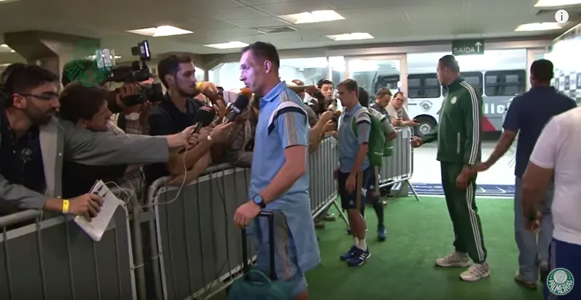 BASTIDORES - Palmeiras 3 x 2 Internacional - Copa do Brasil 2015