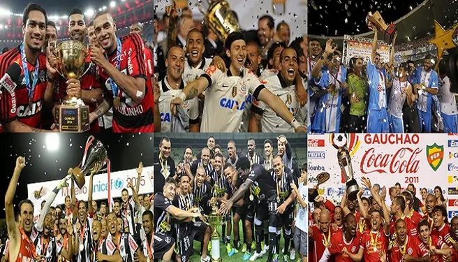 Os maiores campeões estaduais do Brasil