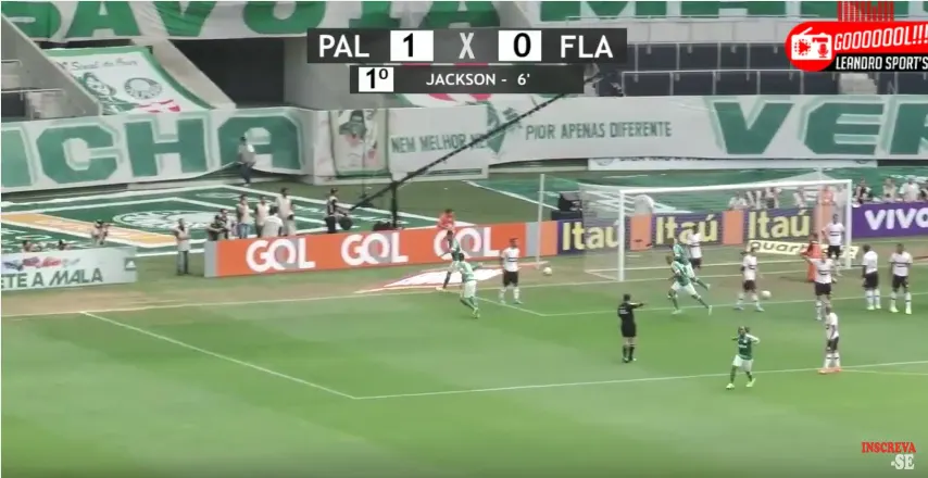 VÍDEO - Palmeiras 4 x 2 Flamengo - Narração: Nilson César, Rádio Jovem Pan 16/08/2015