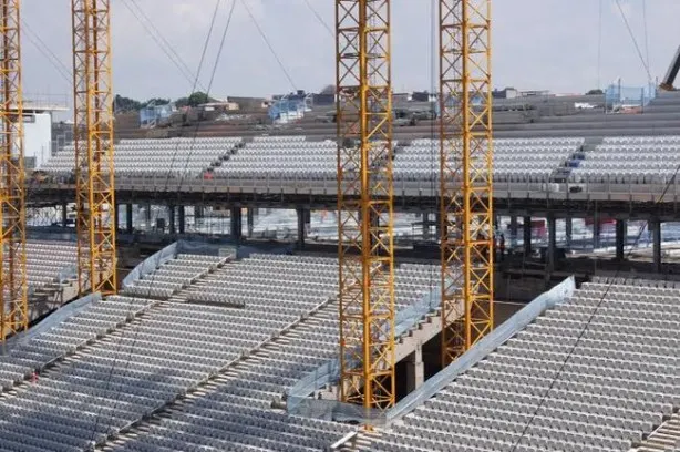 Arena Corinthians: Empresa divulga imagens e Números das prodisórias