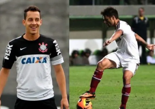 Já no Rio, Corinthians tenta troca de Rodriguinho por Rafael Sobis.