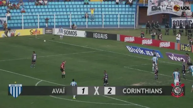 Avaí 1 x 2 Corinthians, Melhores Momentos - Série A 16/08/2015