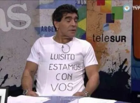 [COPA 2014] Maradona acusa Fifa de máfia e questiona: “quem Luis matou?”