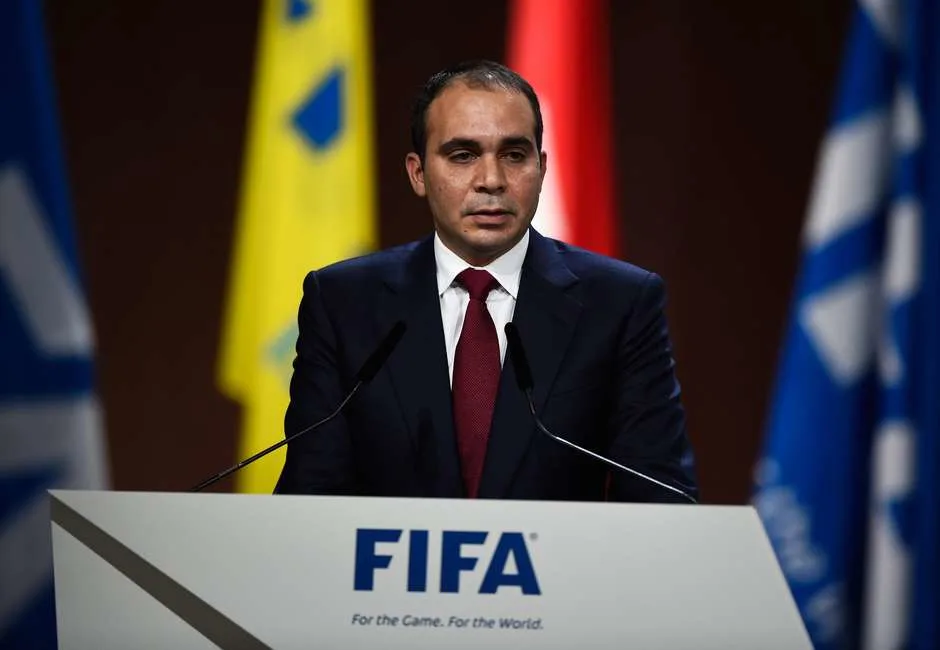 Fifa: príncipe jordaniano anuncia candidatura à presidência