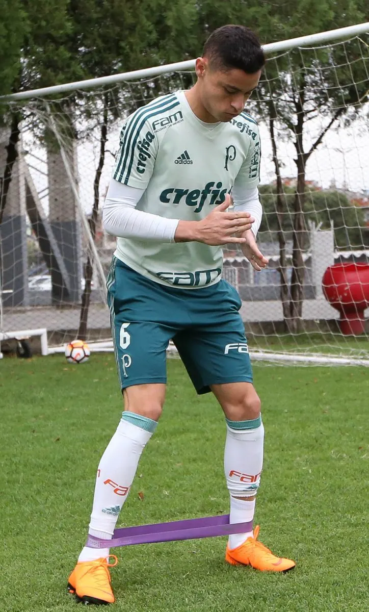 Palmeiras encerra preparação para duelo contra Boca em treino na Argentina