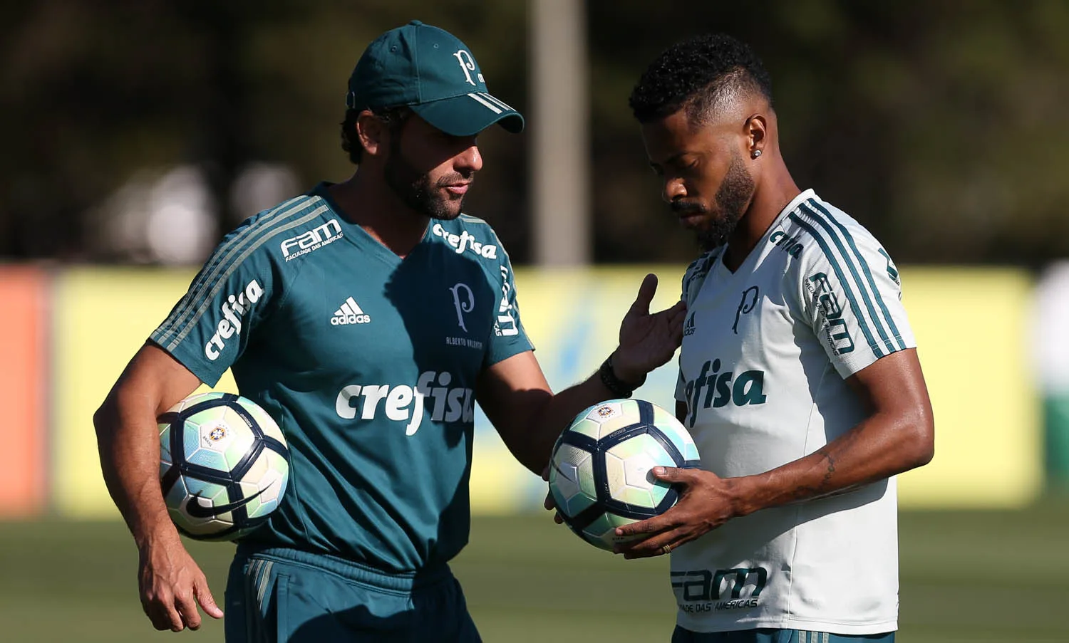 Alberto faz treino tático, e Verdão encerra preparação para pegar Atlético-PR