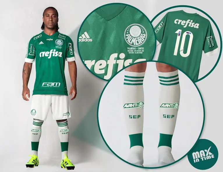 Palmeiras inaugura propriedade nos meiões para a final contra Santos