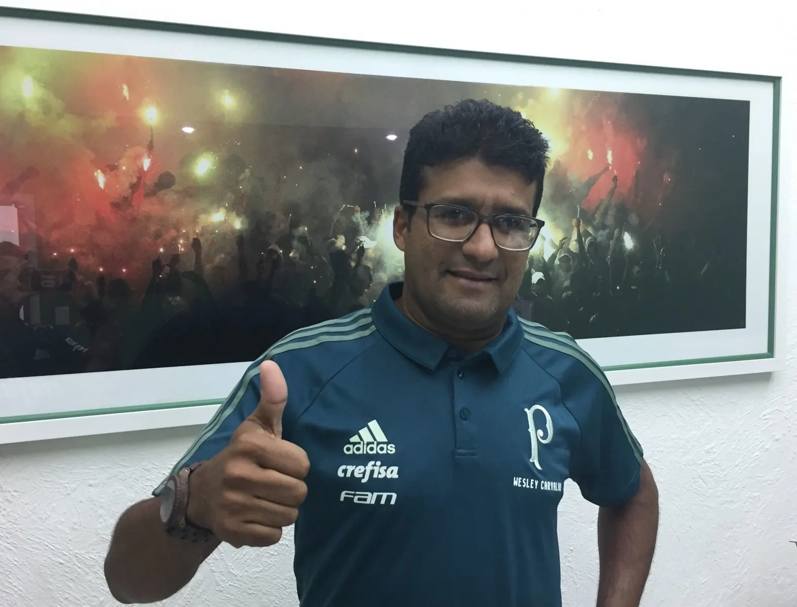 Wesley Carvalho é o novo técnico da equipe Sub-20 do Palmeiras