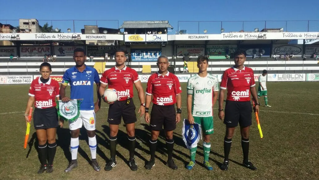 Palmeiras vence o Cruzeiro e avança para as quartas de final na Taça BH Sub-17