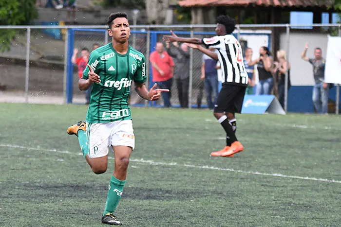 Sub-15 do Palmeiras vence o Atlético-MG e lidera a Cruzeiro International Cup