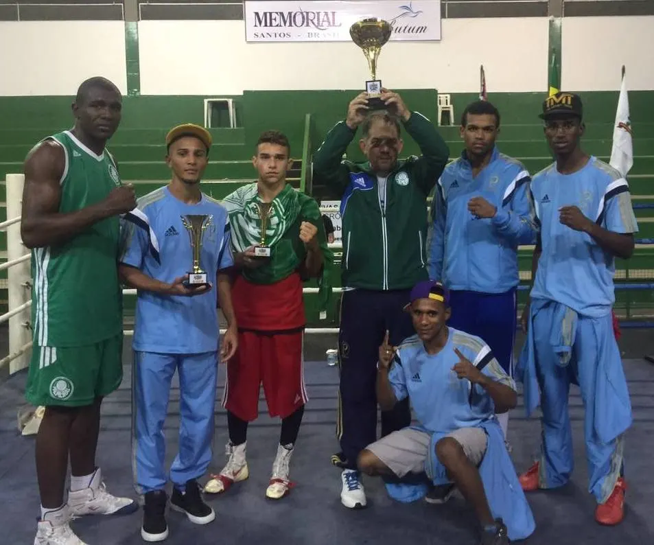 Boxe do Palmeiras é campeão por equipes do Luvas de Ouro