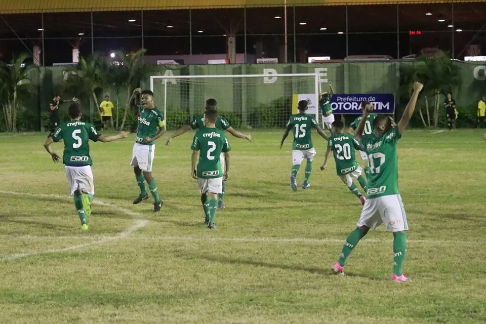 Verdão elimina Corinthians nos pênaltis e encara Cruzeiro na semi da Copa Brasil Sub-15