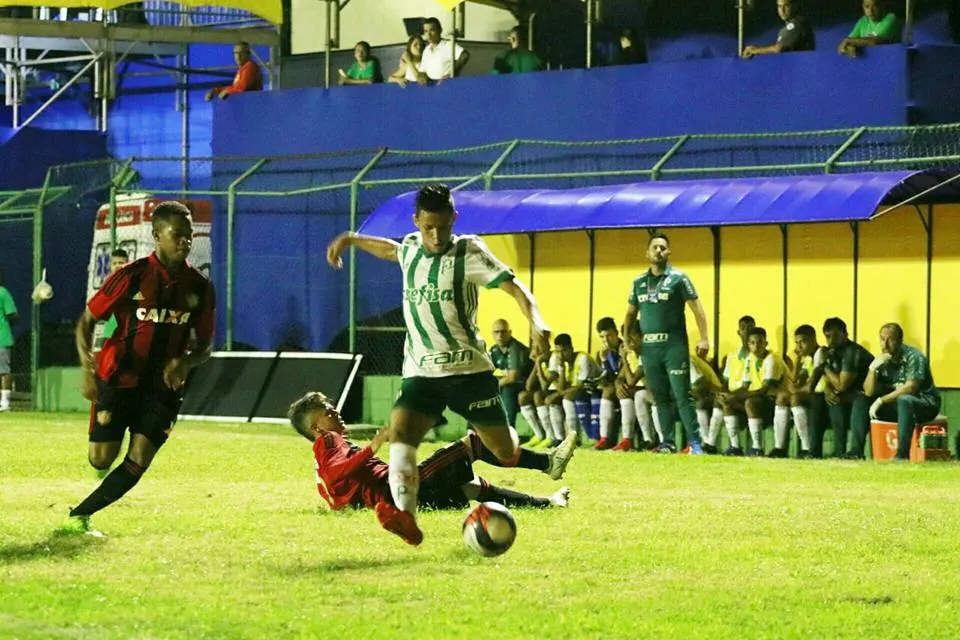 Palmeiras empata com Sport e encara Corinthians nas quartas da Copa Brasil Sub-15