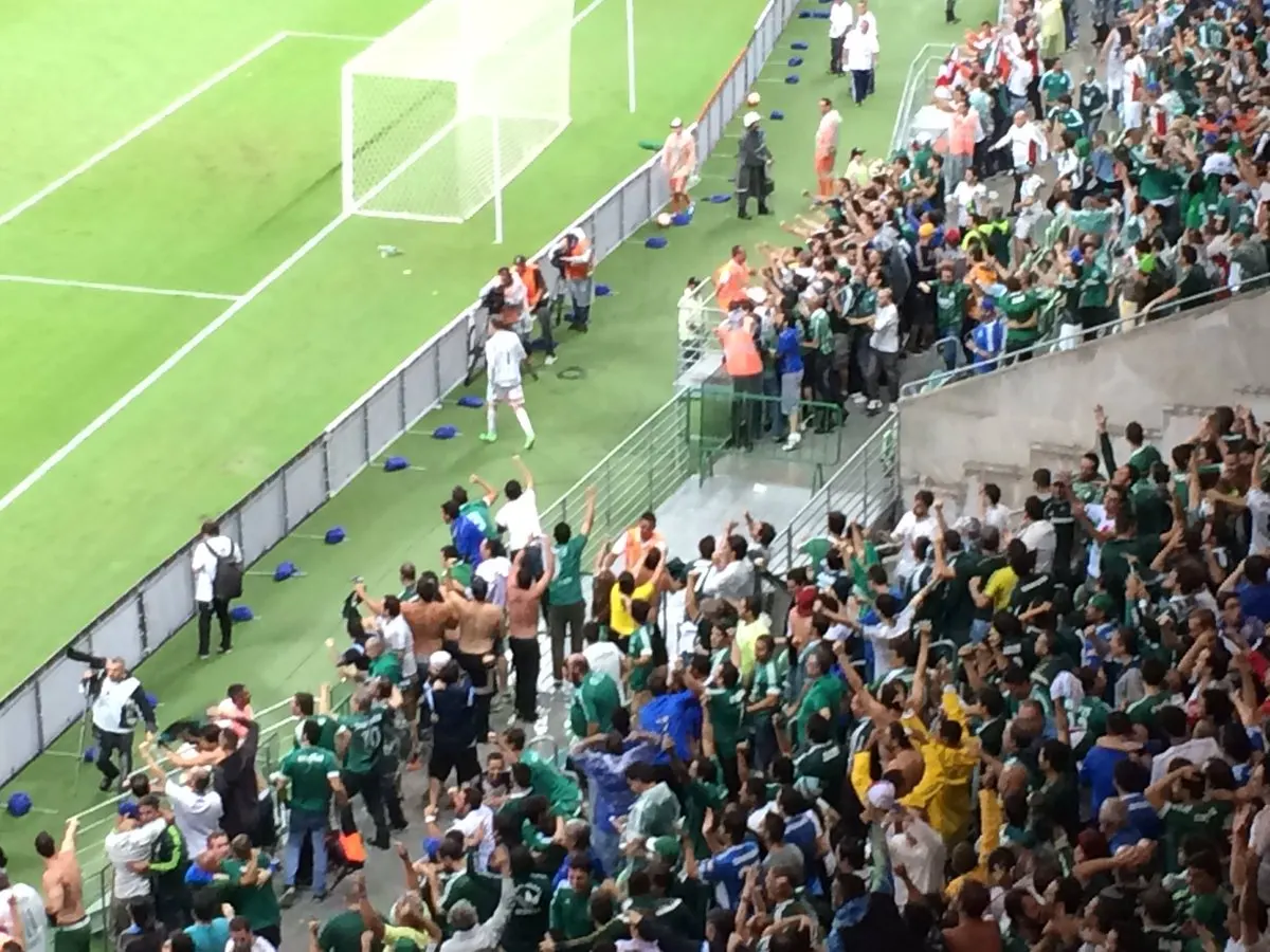 Gol de Alione, Palmeiras 2 x 0 Rosário Central - Libertadores 03/03/2016