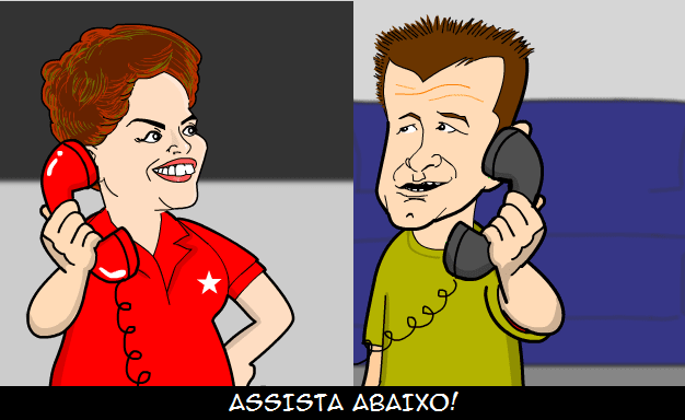 Charge! O desabafo de Dunga e Dilma