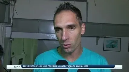 Prass revela nervosismo de Kardec e lamenta saída do jogador do Verdão