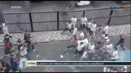 Em votação acirrada, internautas são a favor de jogos com torcida única