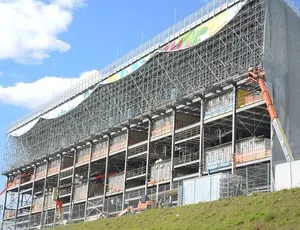 Bombeiros liberam arquibancadas provisórias da Arena Corinthians