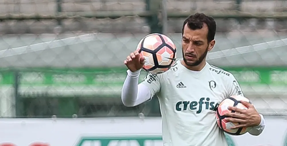  Edu Dracena atinge meta e renova contrato com Palmeiras até o fim de 2018