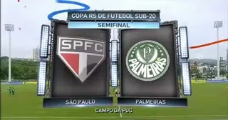 Palmeiras perde dois pênaltis, e São Paulo vai a final da Copa RS sub-20