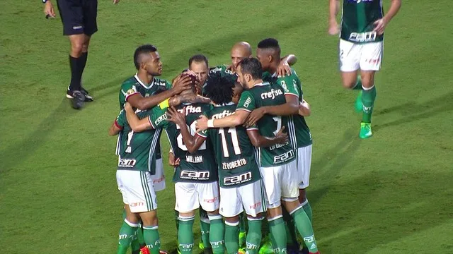  Gol de Willian, Palmeiras 1 x 0 Novorizontino - Paulistão 07/04/2017