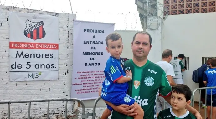 Torcedor de 4 anos barrado em Itu é convidado para ver Palmeiras em SP