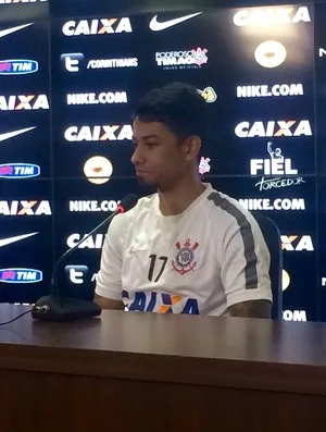 Xodó do Corinthians, Lucca diz não ter pressa para ser titular: 