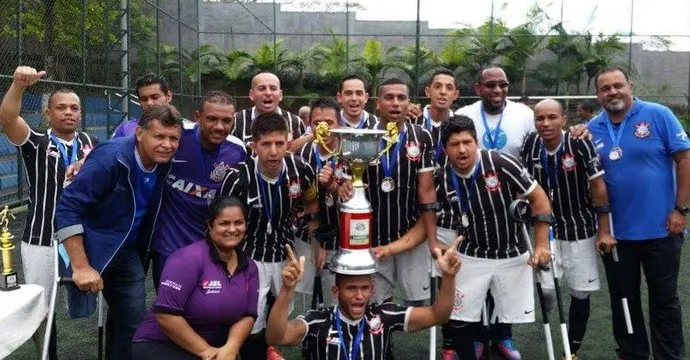 Corinthians Mogi é campeão brasileiro invicto de Futebol de Amputados
