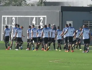Jogadores do Corinthians viram 