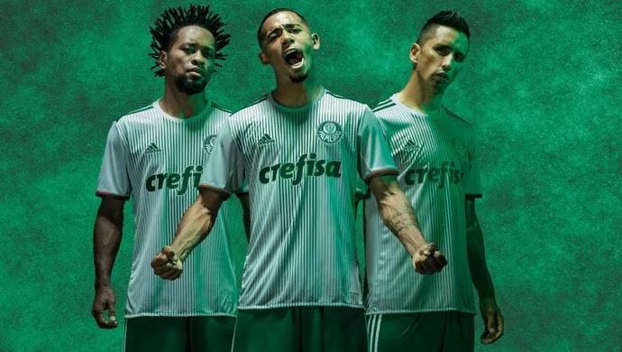 Com Barrios Palmeiras lança novo uniforme reserva: Veja as fotos 