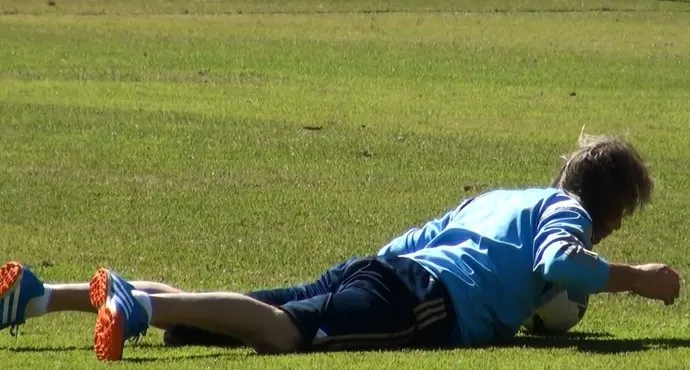 VÍDEO: Exemplo! Gareca se exercita após treino do Palmeiras