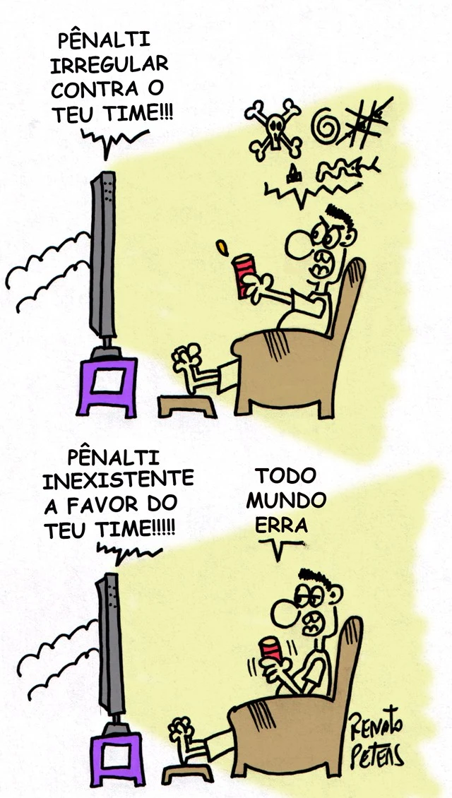 Charge - Pimenta nos olhos dos outros...