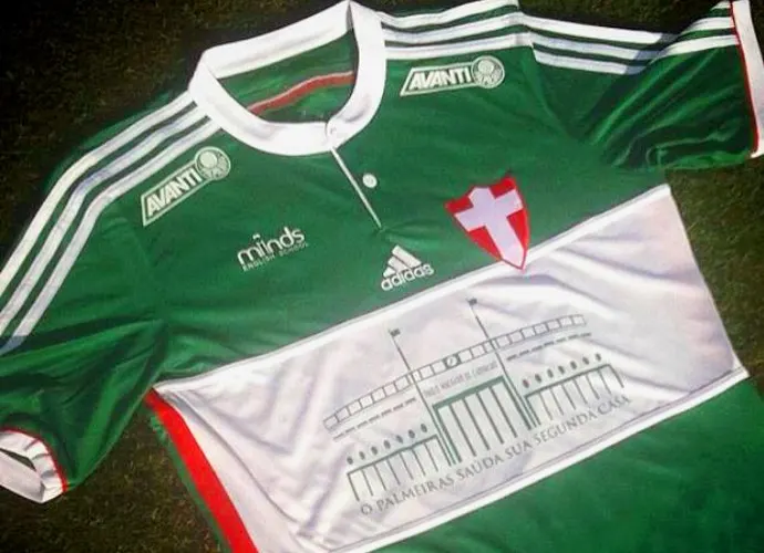 Em adeus ao Pacaembu, Palmeiras faz homenagem na camisa ao estádio