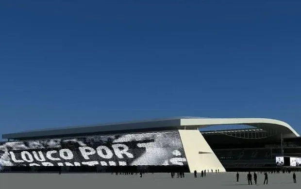 Corinthians negocia para ficar com estádio maior por mais tempo.