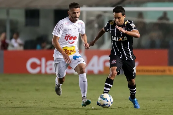 Genial, Lucas Lima comanda o Santos em vitória sobre o Corinthians na Vila