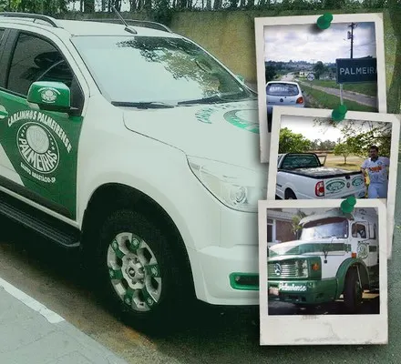 Em homenagem ao Verdão fanático pelo Palmeiras estiliza carro  pela 4ª vez