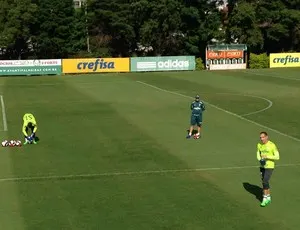 Palmeiras faz treino tático fechado antes de enfrentar a Ponte Preta