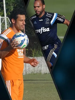 Fred e Alecsandro se enfrentam em duelo de carrascos de Palmeiras e Fluminense