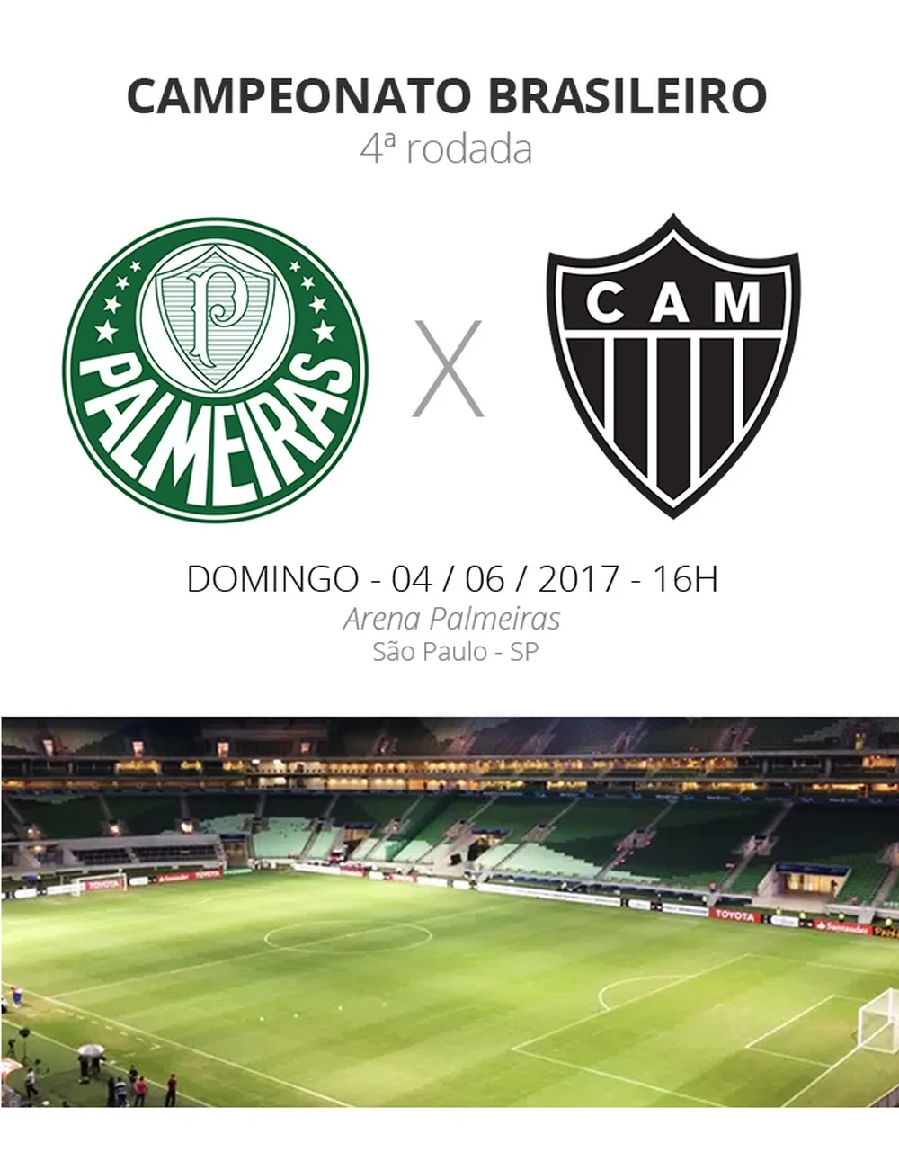 Tudo o que você precisa saber sobre Palmeiras x Atlético-MG