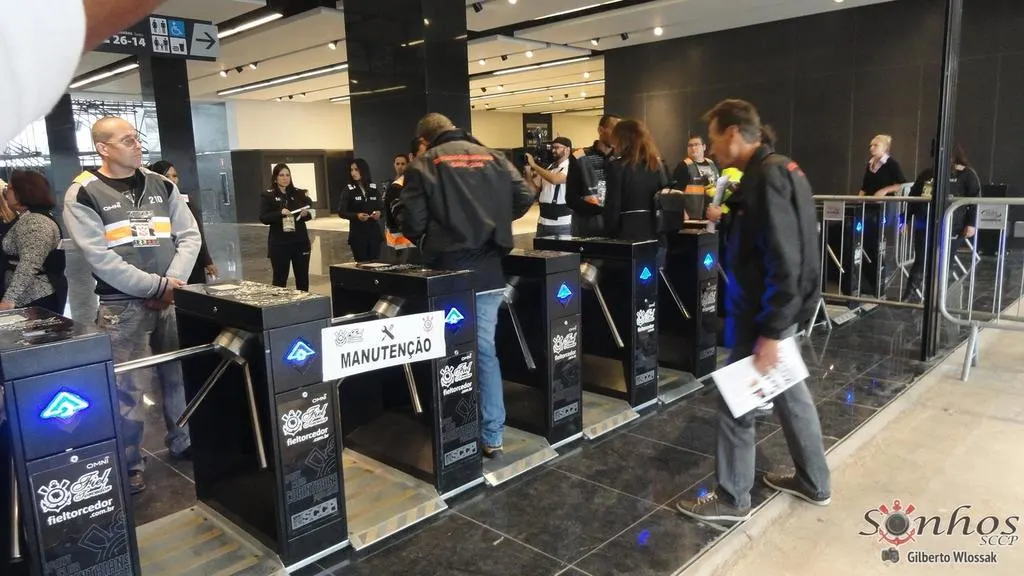 Corinthians está instalando biometria na Arena para os membros do Fiel Torcedor
