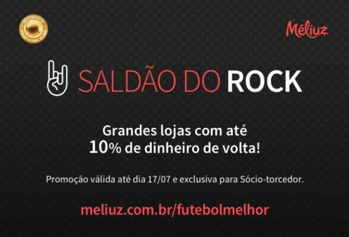 Sócios-torcedores do Movimento podem aproveitar 'Saldão do Rock'