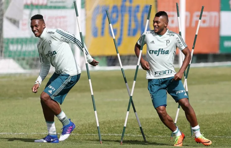 Convocados pela Colômbia, Borja e Mina podem perder jogo com Santos