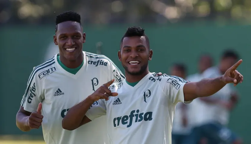 Mina e Borja são convocados e desfalcarão o Palmeiras no Brasileiro