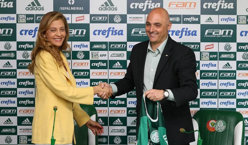 Palmeiras recebe bônus da Crefisa por vaga na Libertadores