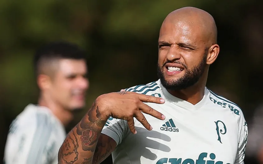 Felipe Melo abre portas para Lucas Lima: 'Entrou aqui, é palmeirense'