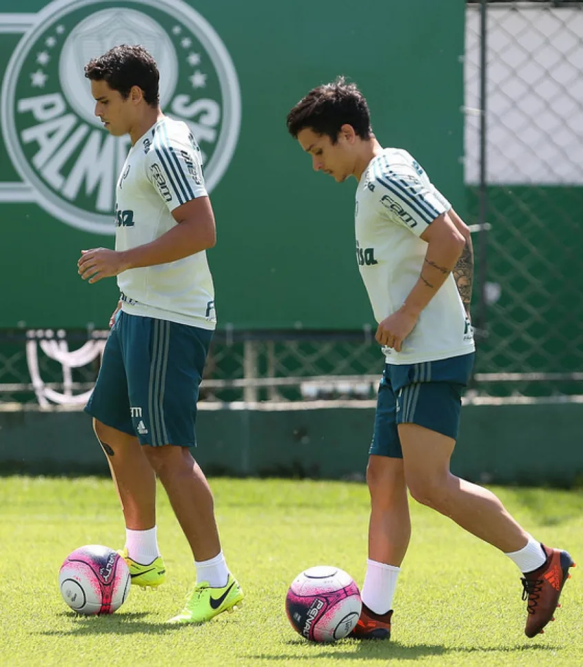 Jean e Artur vão para o campo e iniciam transição física no Palmeiras