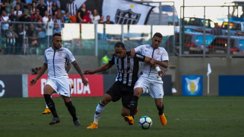 Corinthians perde para o Atlético-MG por 1 a 0