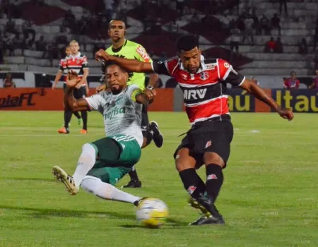  Gols, Santa Cruz 2 x 3 Palmeiras - Brasileirão Série A 03/10/2016