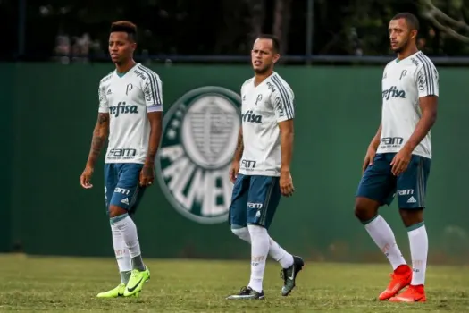 Guerra é liberado para os treinos no Palmeiras, e Jean corre no gramado